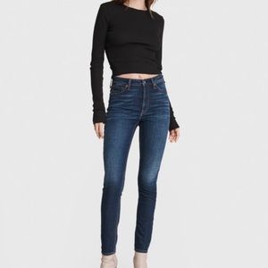 RAG AND BONE NINA HIGH RISE SKINNY JEAN